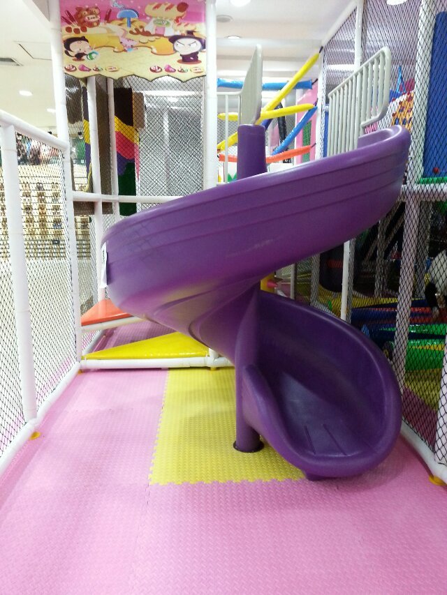 China Indoor -Spielplatz Plastikspiralfolien