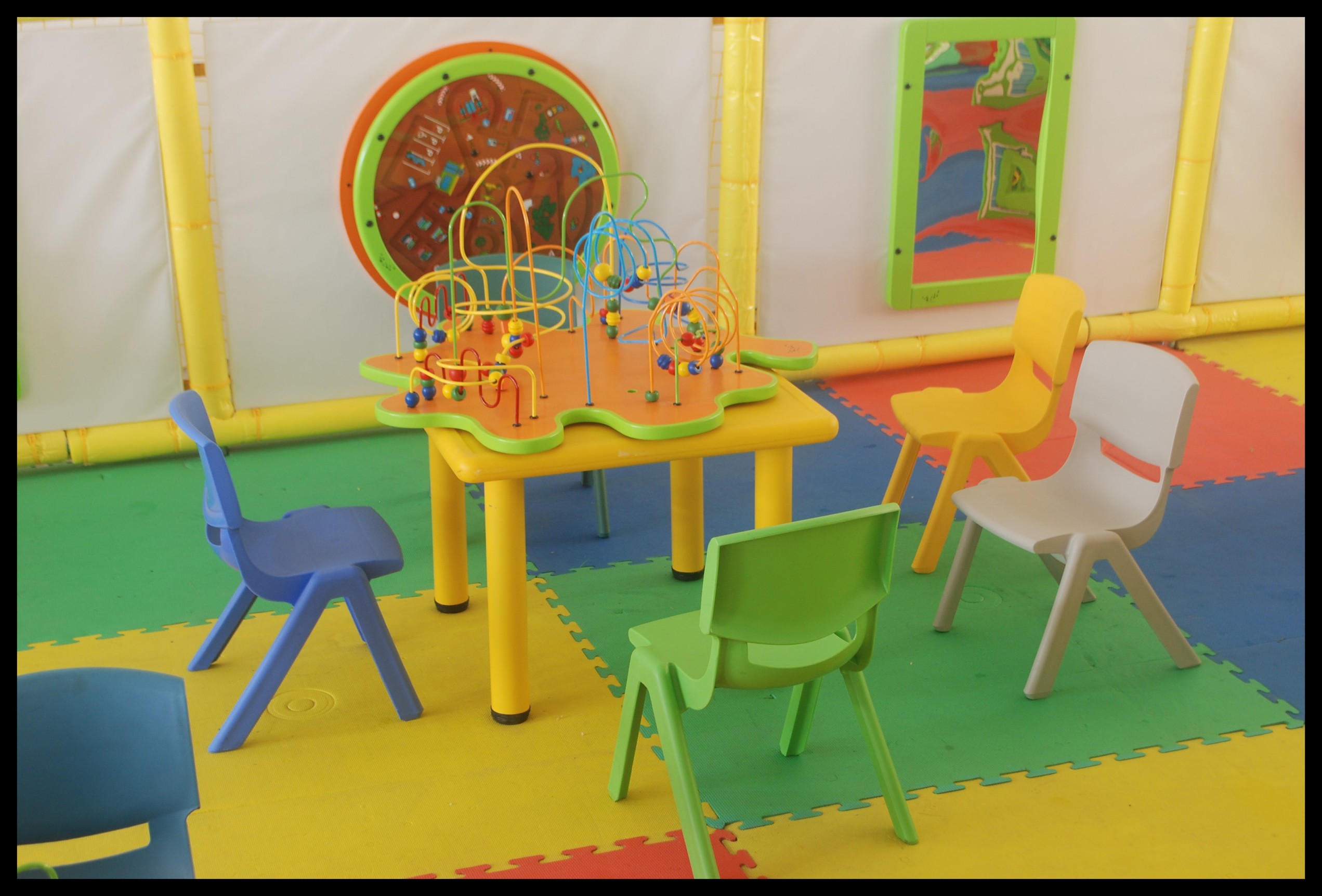 China Interior Playground Kids Table Games de rompecabezas