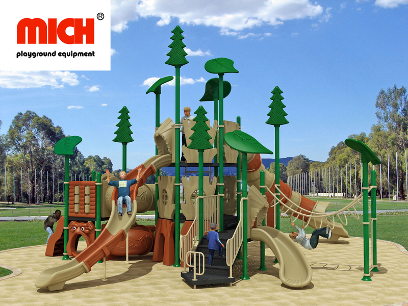 Equipamento de playground ao ar livre para crianças comerciais para venda