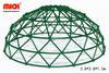 Galvanis Outdoor Dome Panjat Struktur Peralatan Kebugaran Dijual