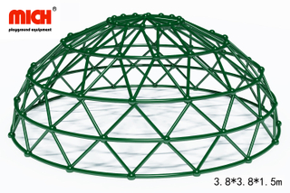 Estructura de escalada de domo al aire libre galvanizado Equipo de condición física en venta