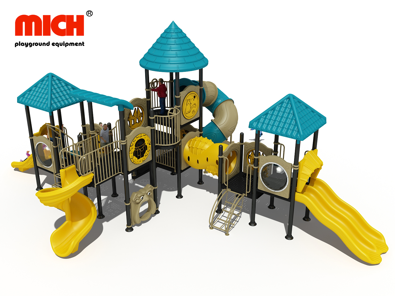 Fornitore di attrezzature per parco giochi all'aperto per bambini
