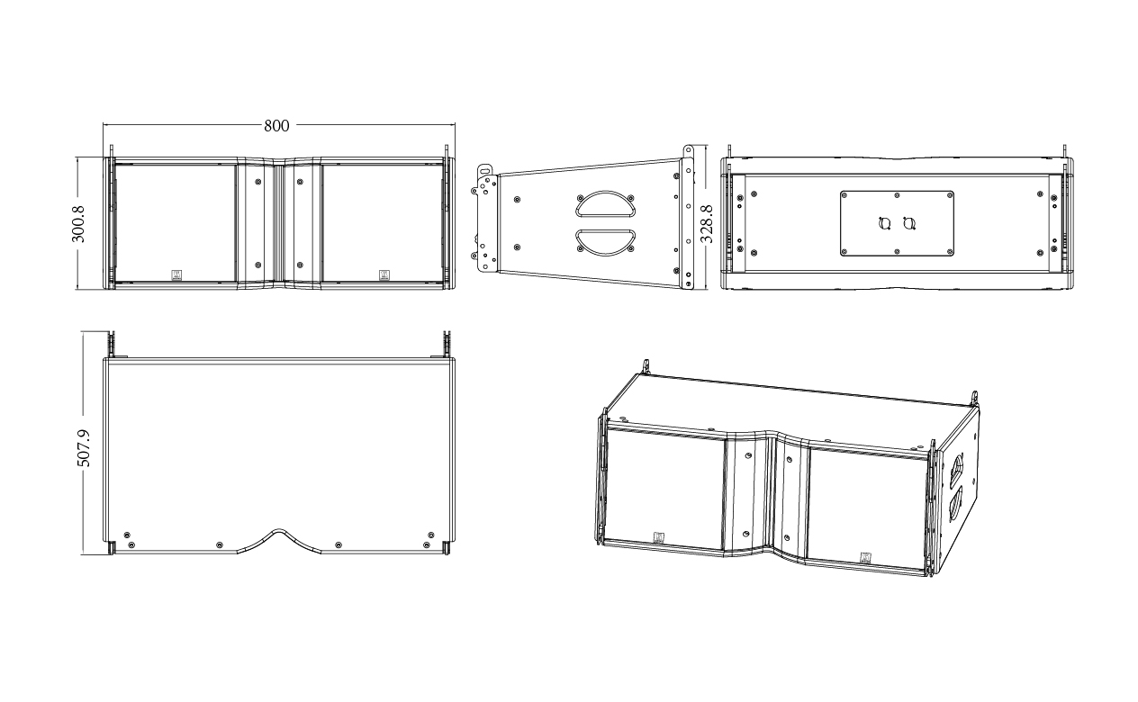 KARA10 Array de linha ativa