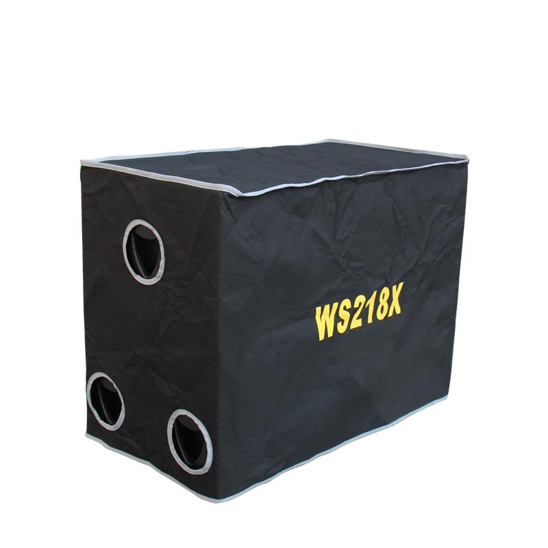 WS218X Caja de altavoz de subwoofer doble profesional para exteriores de 18 "