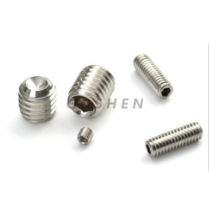 Tornillos de presión hexagonales de acero inoxidable 304 316 M2.5-M30 Witn Cup Piont