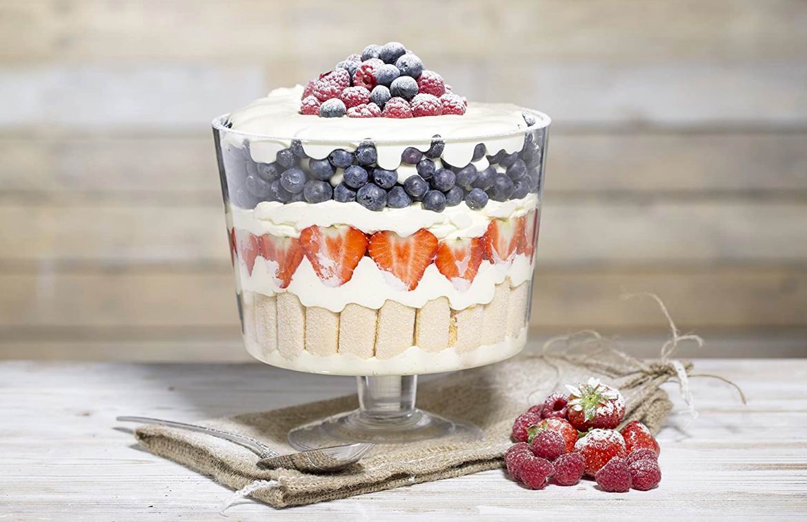 Glass Trifle Bowl 20 x 21 cm