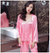 Sleepwear2PCS Women Sexy Silk Satin Pajamas Sleepwear