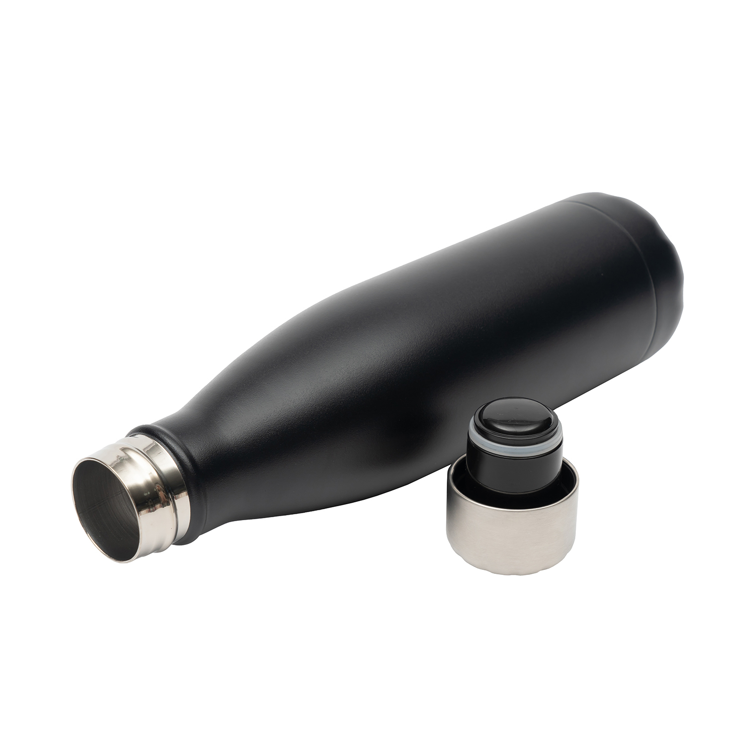 Stainless Steel Water Bottle - Cola Shape Thermos - pure color type1