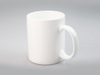 11oz Ceramic Porcelain Stoneware Blank Sublimation Mug, Plain White