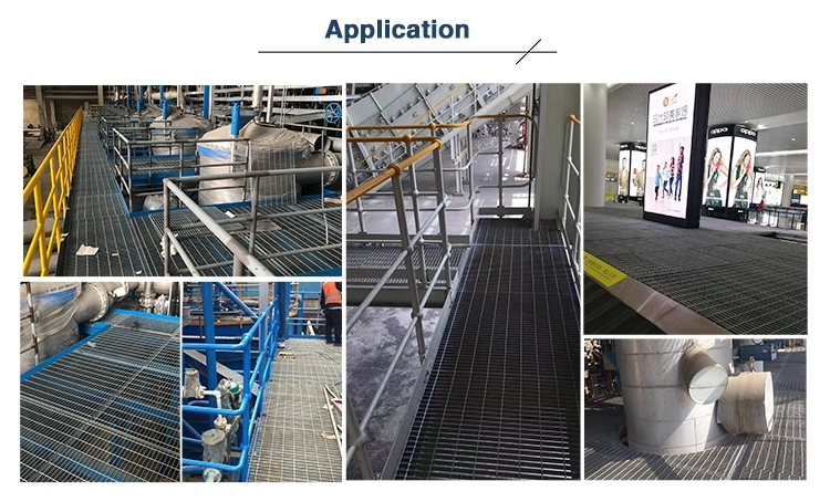 application of steel grating