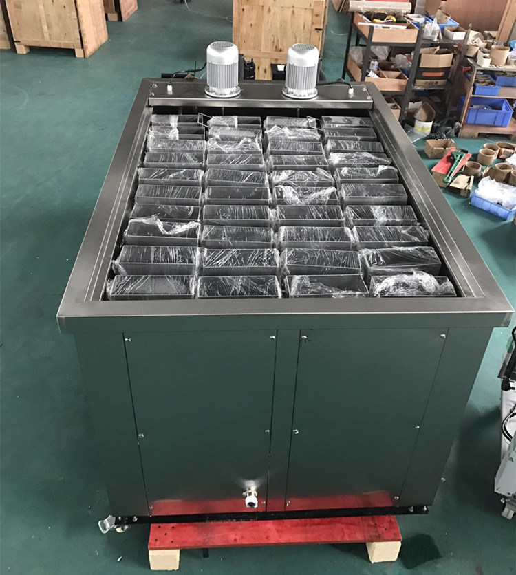 Customized 4 Tons Container Brick Block Ice Machine Plant