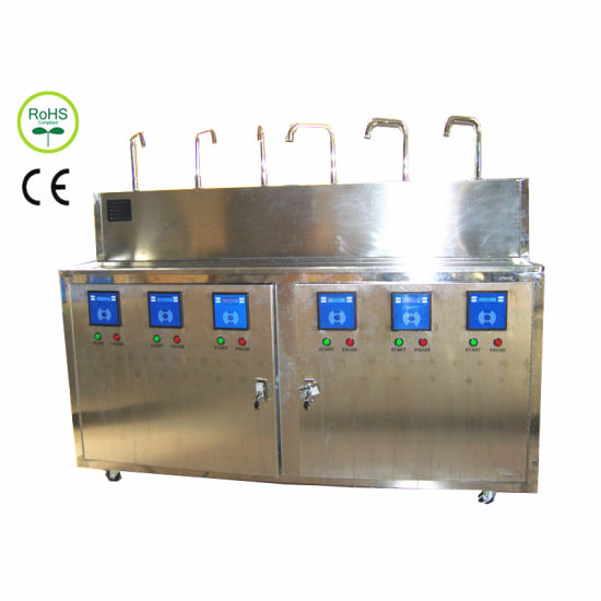 School Hospital Subway Station 6 Faucets Reverse Osmosis Water Vending Machine