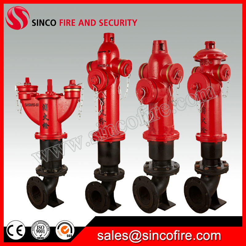 Ss100/Ss150 Pn16 Outdoor Aboveground Fire Hydrant