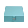 2020 Amazon Hot Selling Jewelry Display Box Eco-friendly PU Jewelry Box