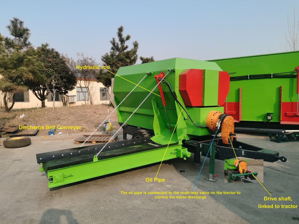 Horizontal TMR Feed Mixer 