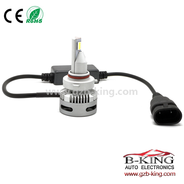 9-30V 80W 10000lm compact HB3(9005) HB4(9006) car LED headlight bulb for projector lens 