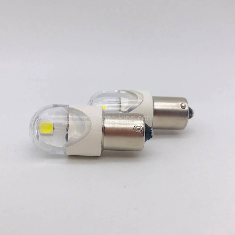 P21W BA15S 1156 3535 2SMD 180LM amber Car LED turn signal light reverse light 