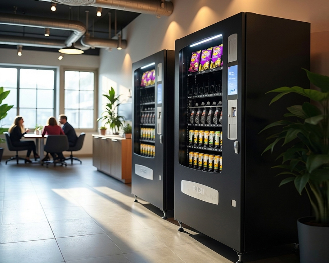 Máquina expendedora tradicional Nanjing Joint Smart de aperitivos y bebidas