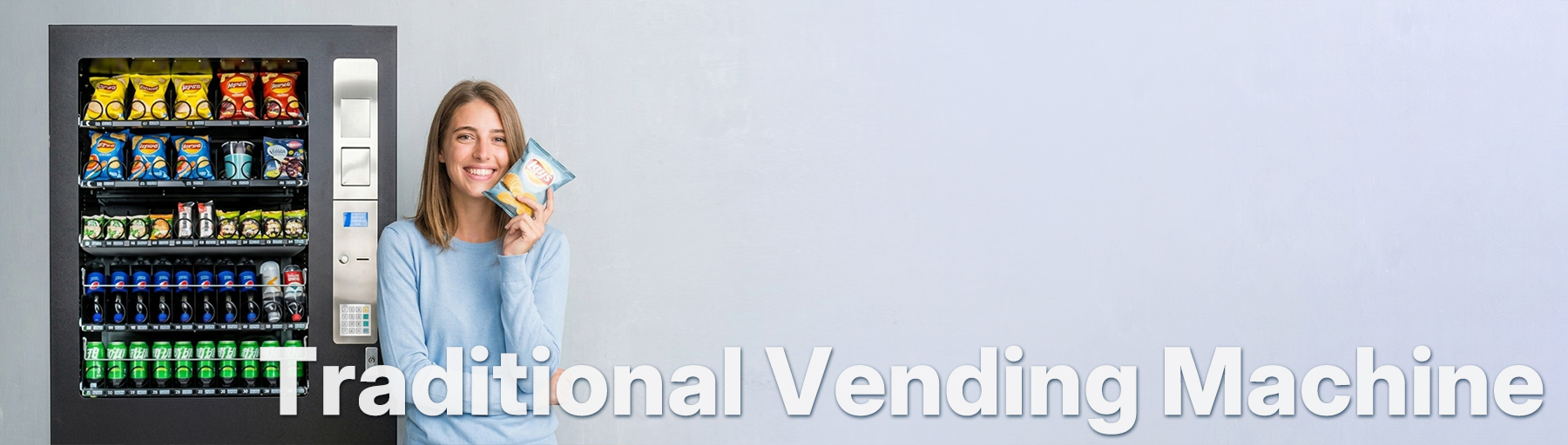 Traditional Snack and Drink Combo Vending Machine & Locker Cabinet