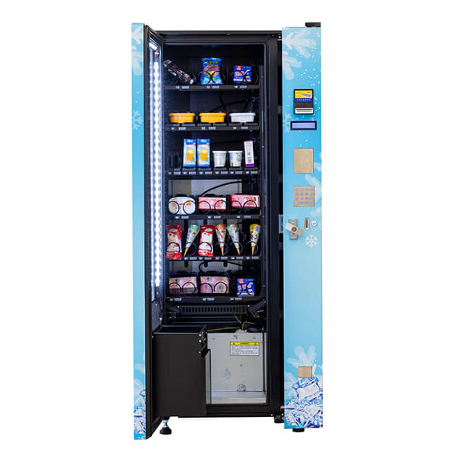 Máquina expendedora de helado duro congelado VCM3000F para alimentos frescos congelados