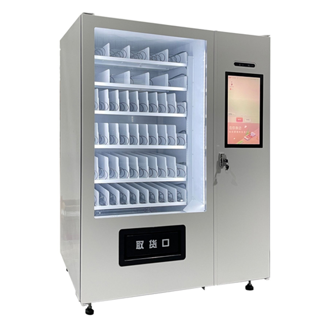 DV-5000C22 Máquina expendedora de refrigerios y bebidas de alta capacidad con pantalla táctil de 22'