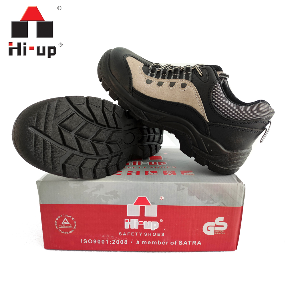 COW SUEDE Casual Labor Protection Shoes Impregnable Anti-smash-proof Puncture-proof Steel Toe Work Skoes Safety Shoes For Men