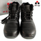 industrial leather working shoes construction boots mining shoes with fiberglassl toecap high level with genuine leather