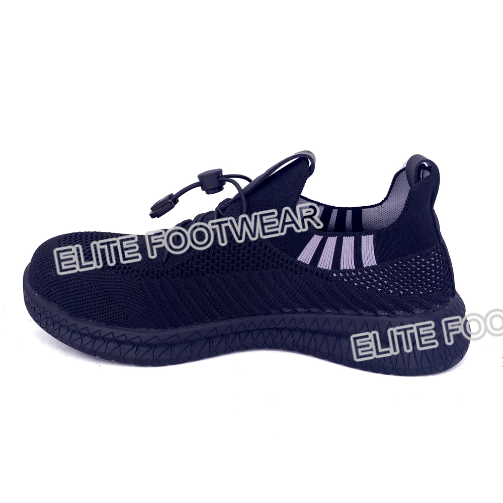 SAFETY SHOES FLY KNIT SBP rubber cemented sole cheap industrial labor safety shoes