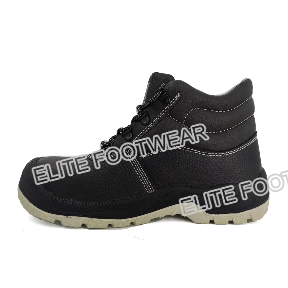 Lace up genuine leather upper OEM ODM industry safety shoes steel toe for men S3 CE Cert waterproof safety shoes Botas de Seguri