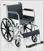 Steel Folding Wheel Chair with CE and ISO