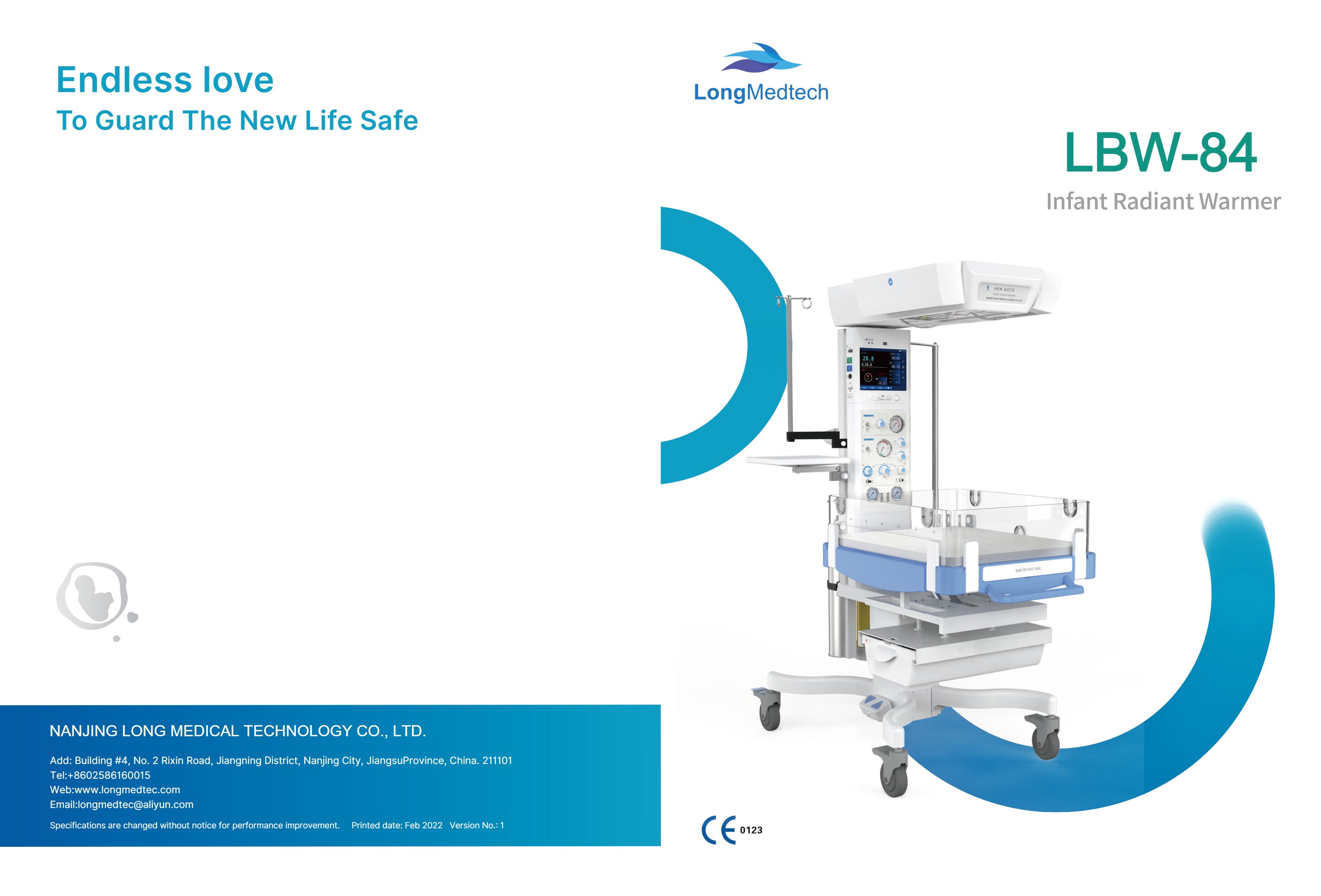 Calentador radiante infantil LBW-84-1