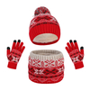 Custom Unisex Winter Warm Knitted Set