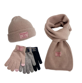 High Quanlity Unisex Wool Warm Knit Set