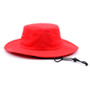 cotton wide brim bucket hat 