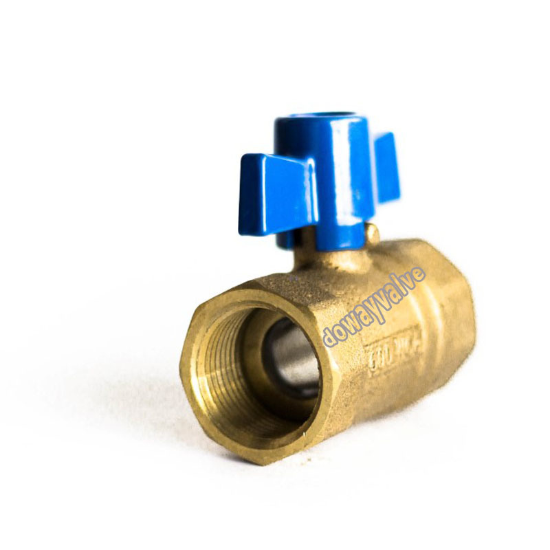 Robinet &agrave; bille 600 Wog Bronze