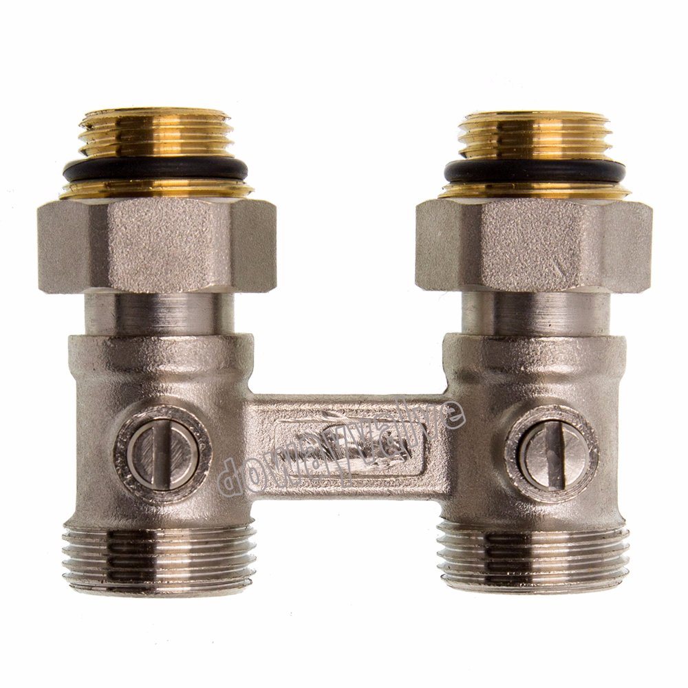 Valve de radiateur de type H droit Pn16