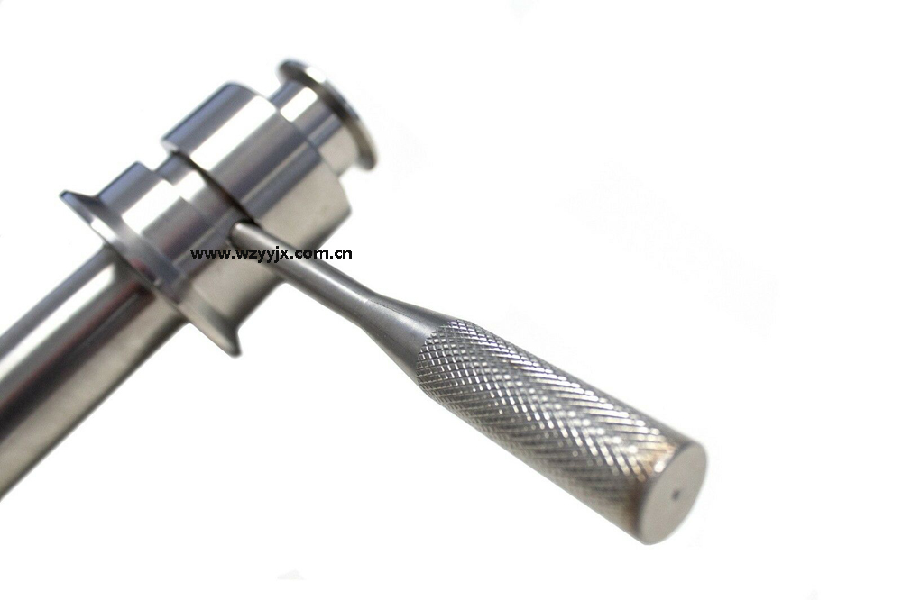 Tri Clamp 180 Degree Safe Rotation 304 Stainless Steel Racking Arm Valve for Beer Conical Fermentation Tanks