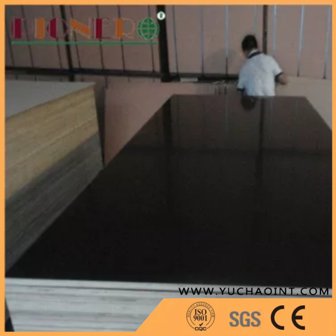 Waterproof Glue Brown Color Formwork Film Faced Plywood For Construction