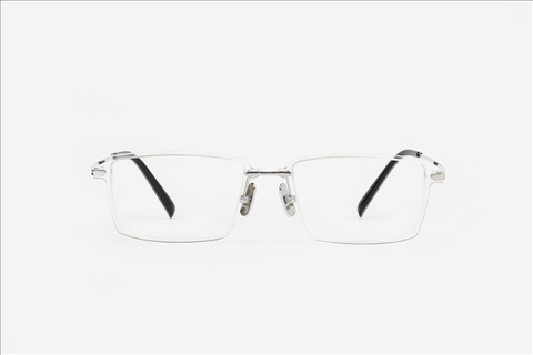 PA2225F Nylon square & titanium temples eyewear glasses frame
