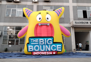 Inflatable cartoon