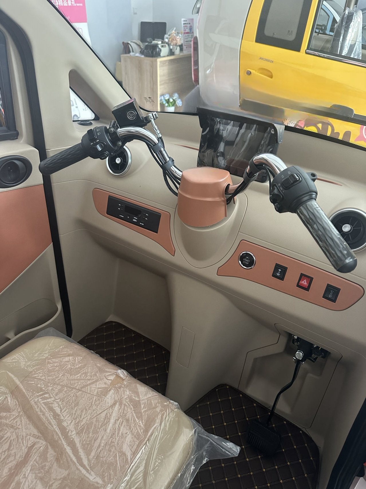China cerró el triciclo de la cabina eléctrica de edad avanzada con triciclo de cabina eléctrica EEC L2E de 3 ruedas cubierta