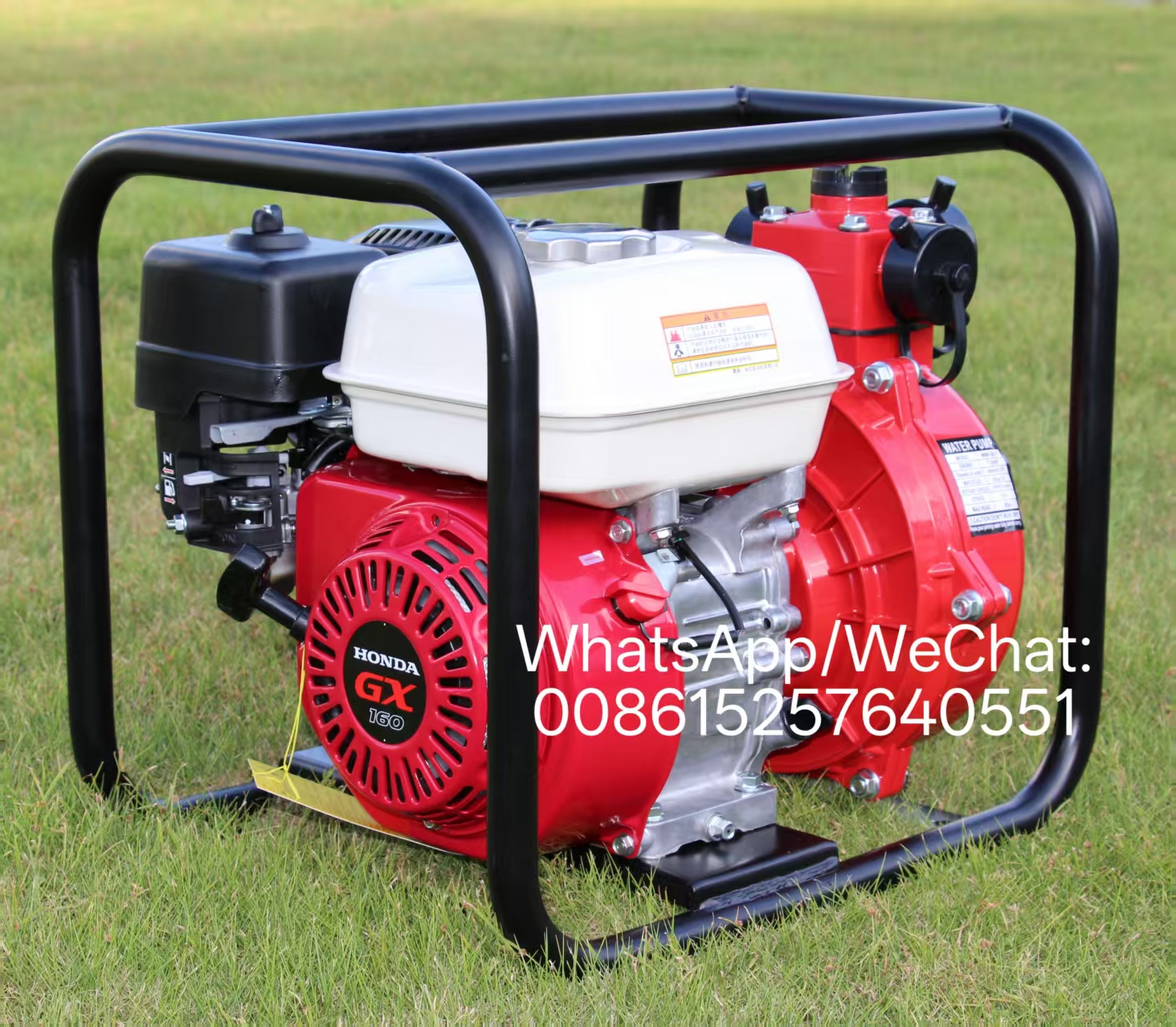 Powered by Original HONDA Engine GX160 Fire Fighting 2inch 3inch High Pressure Gasoline Water Pump
