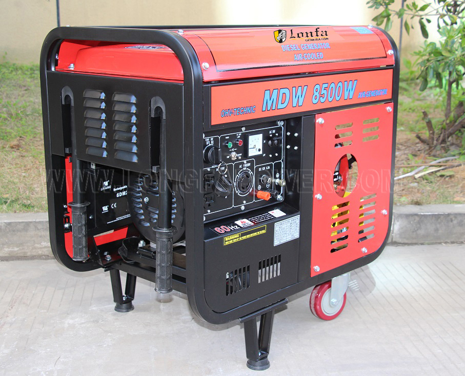 3KVA 110/220V PORTABLE OPEN TYPE DIESEL GENERATOR 