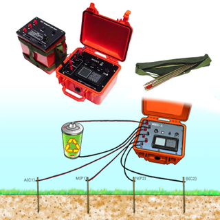 Harga Kilang Tinjauan Air Tanah Digital DC Resistivity Meter untuk Pengesanan Air Dalam