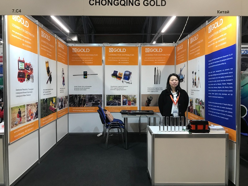 Chongqing Gold Excels di 2024 Ugol Mining Exhibition di New Kuznetsk