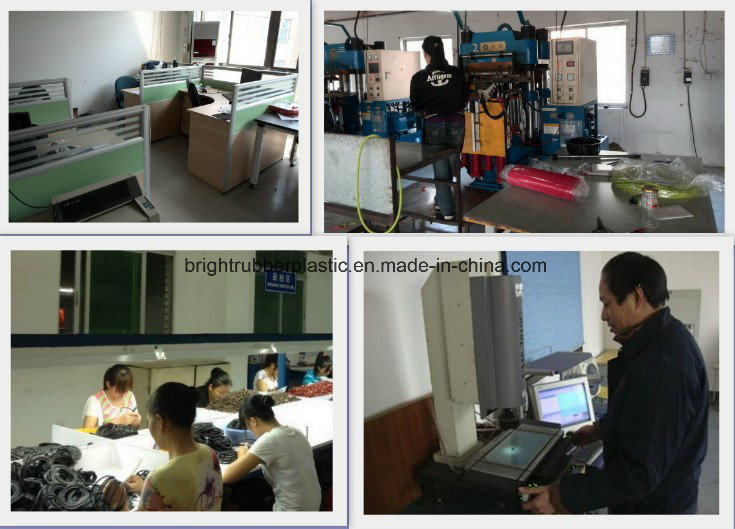 Black EPDM Casting Molding Rubber Parts Shock Resistant