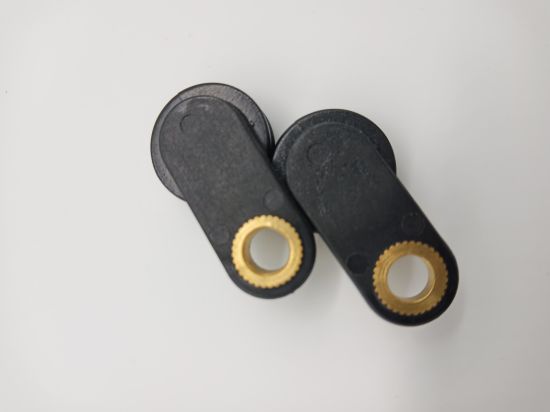 PA66 Brass Insert Injection Plastic Part