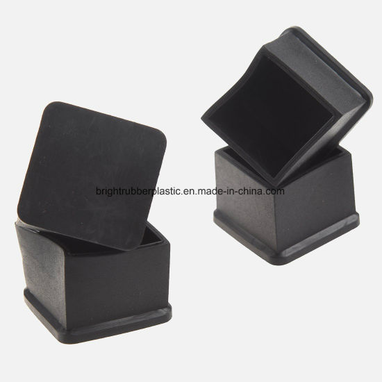 High Quality Oil Resistant Rectangle 70 Shore a NBR Rubber Foot Pad