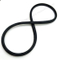 Colored Silicone Rubber Extrusion Sealed Glued Gasket