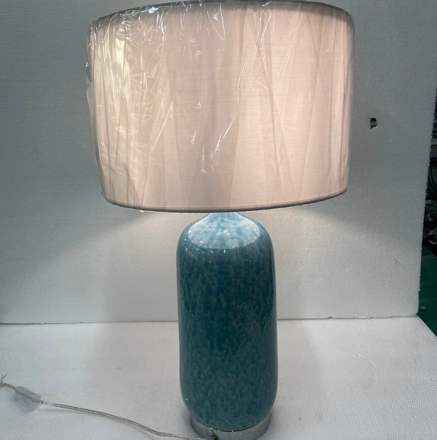 Внутреннее освещение украшения отеля керамическая настольная лампа (TL033)